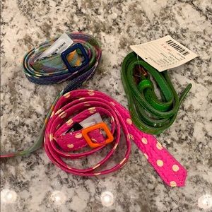 JCrew/ Anthto belts - trio